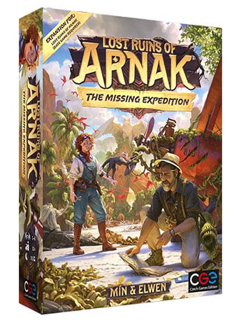 Czech Games Edition Lost Ruins of Arnak: The Missing Expedition Board Game Expansion