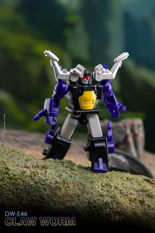 Dr. Wu DW-E45 Silver Lightning and DW-E46 Claw Worm Plastic Figure Set - View 9
