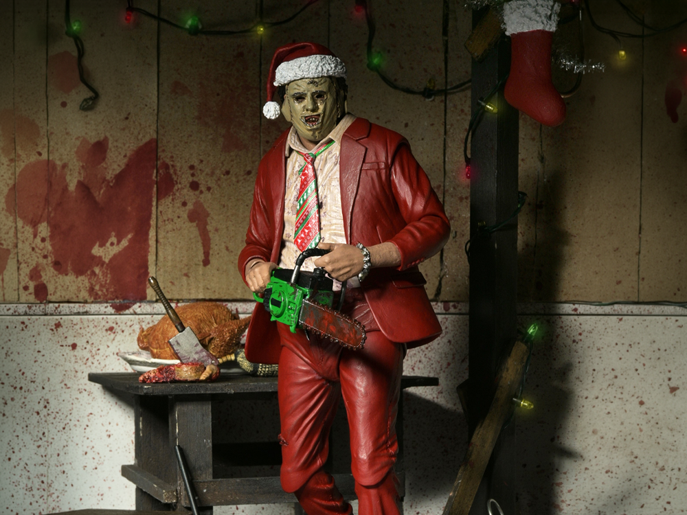 NECA The Texas Chainsaw Massacre Ultimate Santa Leatherface Action Figure - View 2