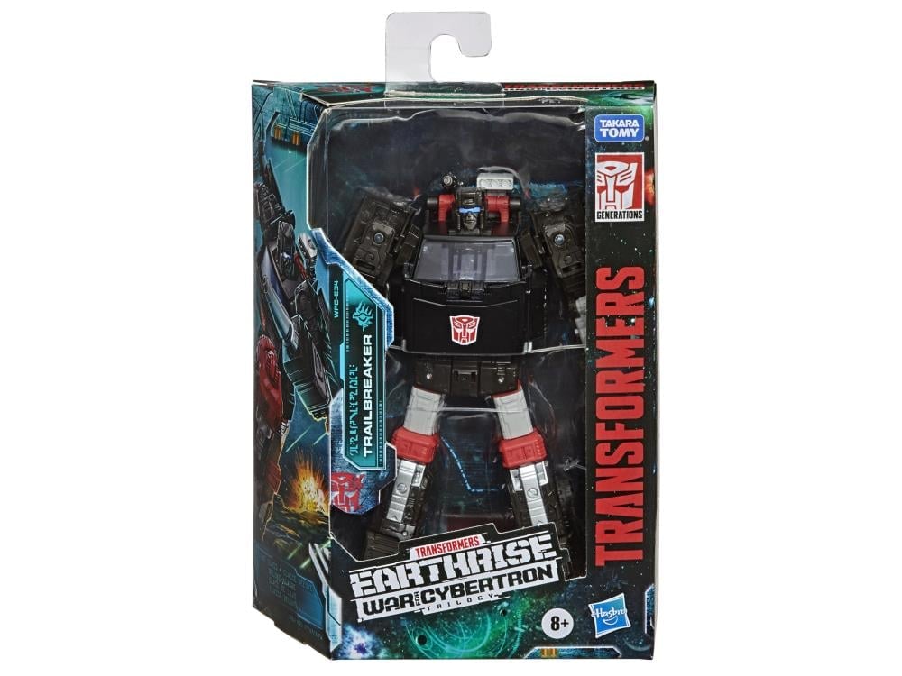 Hasbro Transformers War for Cybertron: Earthrise Deluxe Class Trailbreaker Plastic Action Figure - View 11