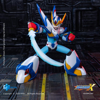 Hiya Toys Mega Man X Exquisite Basic X (Falcon Armor Ver.) 6-Inch Action Figure - View 6
