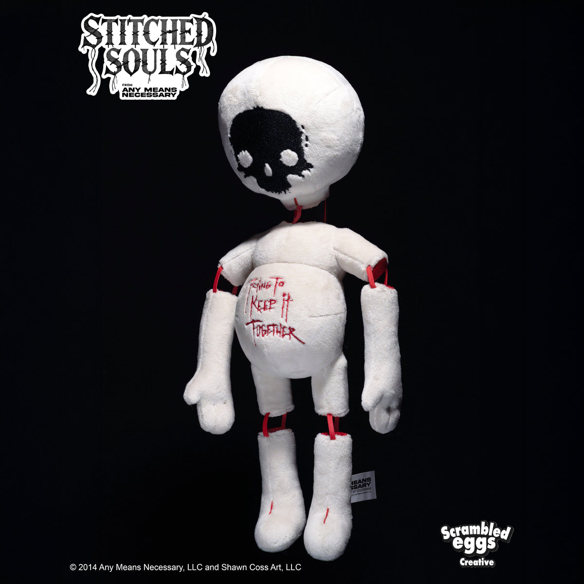 Scrambled Eggs Creative Stitched Souls Keep It Together 12-Inch Polyester Plush - View 6