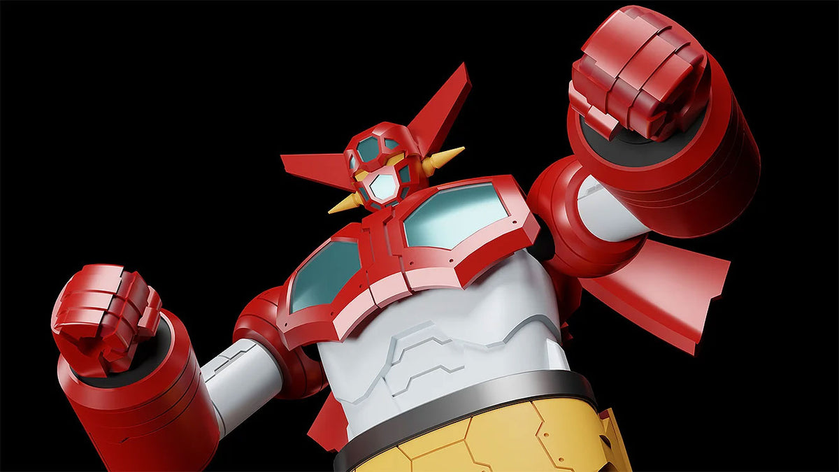 Good Smile Getter Robo Moderoid Miniature Combing & Transforming Getter 1 Model Kit (Reissue) - View 10