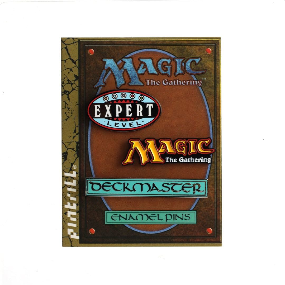 PINTRILL Collectibles Magic: The Gathering Logo Deckmaster Pin Set (1.2-Inch) - View 3