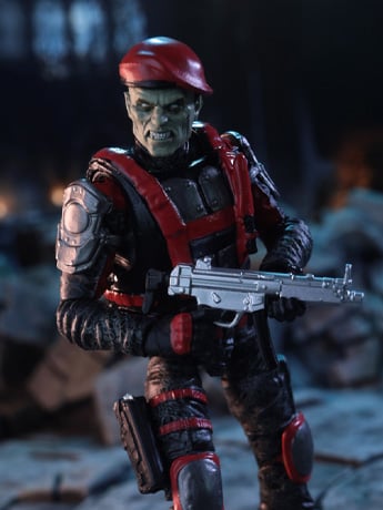 BigBadWorkShop Fresh Monkey Fiction Operation: Monster Force Delta Red Bloodwatch Elite 1/18 Scale JoeFest 2026 Exclusive Action Figure
