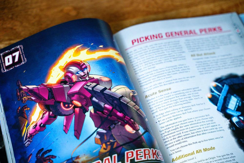 Renegade Game Studios Transformers Roleplaying Game Core Rulebook for Tabletop RPG - View 7