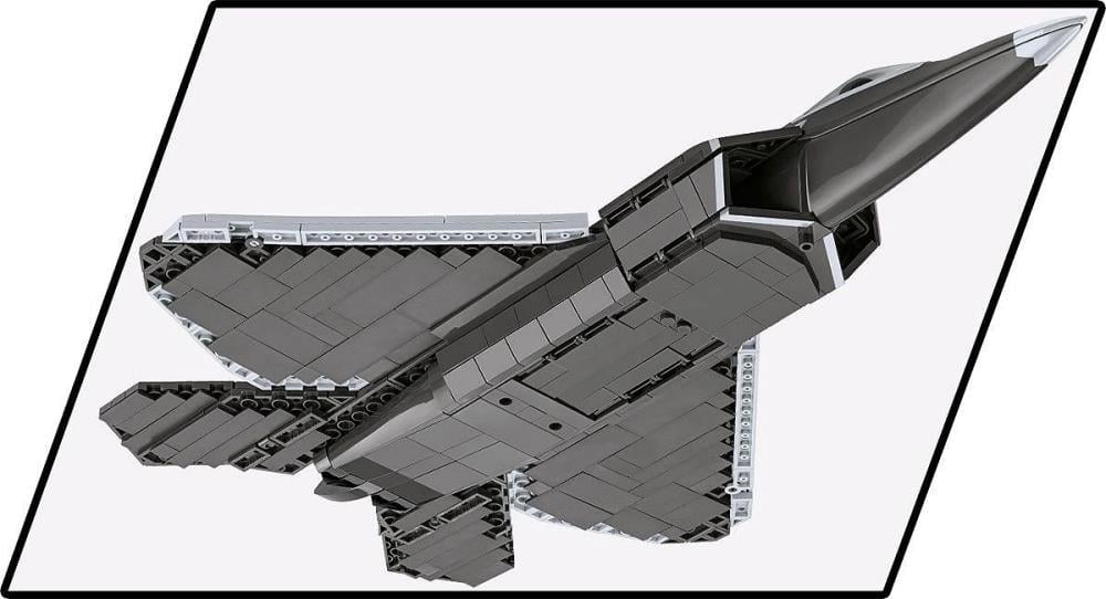 Cobi Armed Forces Lockheed F-22 Raptor 1/48 Scale Building Block Set - View 8
