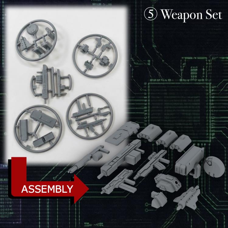 threezero Kikou Sensen Capsule-Dou Wave 1 Paracrax Box of 6 Model Kits (2.4-Inch) - View 8
