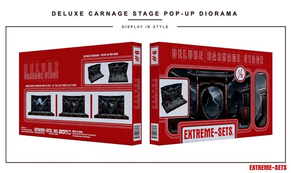 Extreme-Sets Deluxe Carnage Stage 1/12 Scale Pop-Up Diorama - View 8
