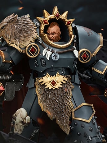 JoyToy Warhammer The Horus Heresy Space Wolves Hvarl Red-Blade 1/18 Scale Action Figure