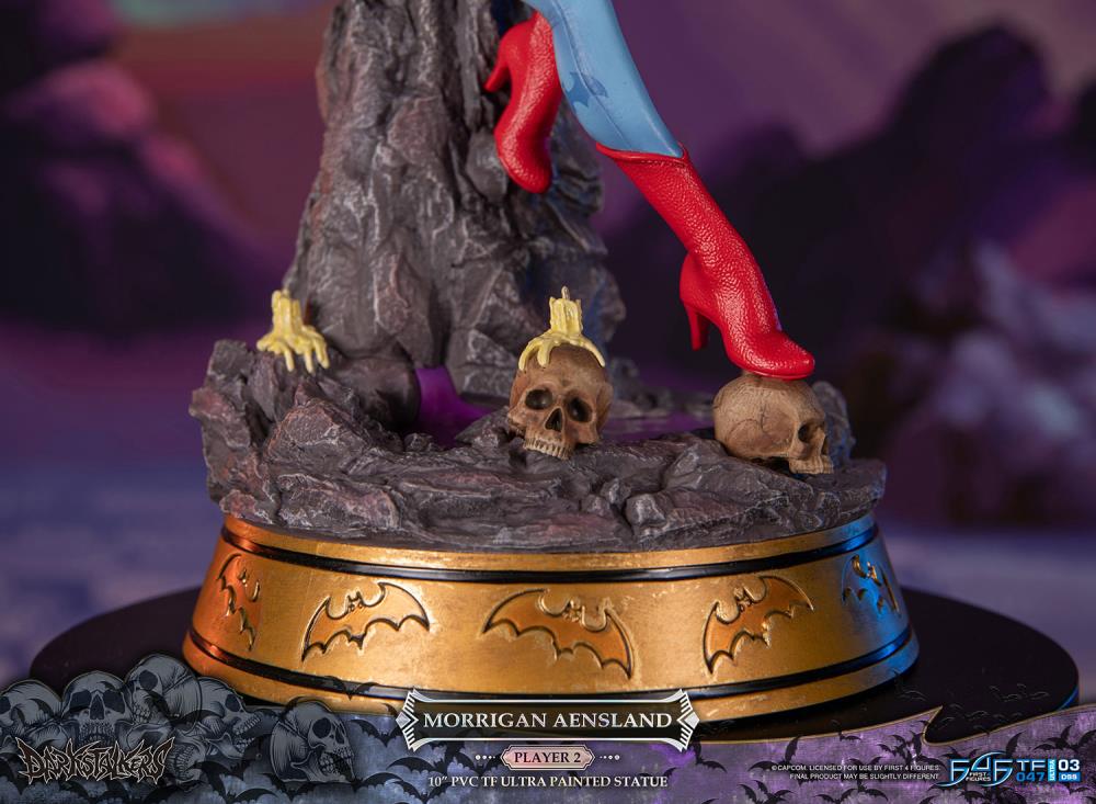 First 4 Figures Darkstalkers Morrigan Aensland True Form Ultra (Player 2 Variant) 7.7-Inch PVC Statue - View 23