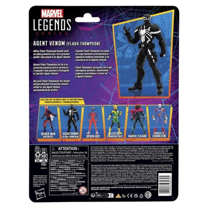 Hasbro Spider-Man Marvel Legends Retro Collection Agent Venom Flash Thompson Action Figure - View 10