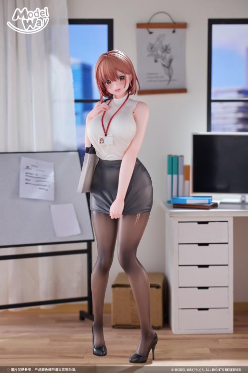 ModelWay Udon Illustration OL-chan 1/6 Scale Figure 11-Inch - View 4
