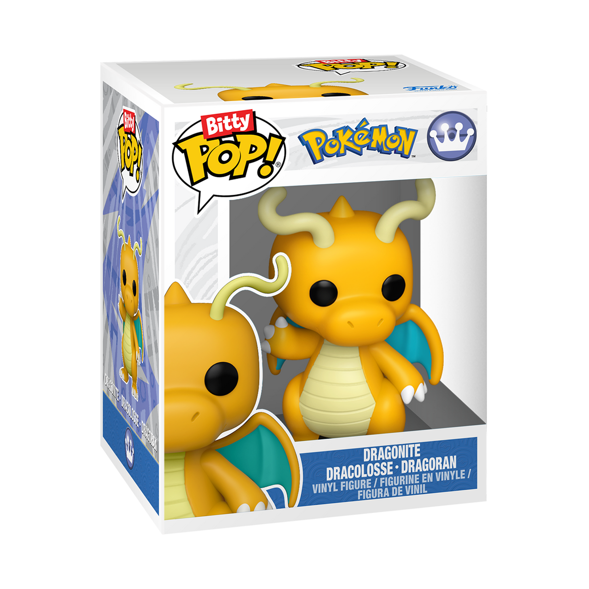 Funko Pokemon Bitty Pop! Poke Ball Display Shelf with Dragonite, Meowth and Eevee Figures - View 18