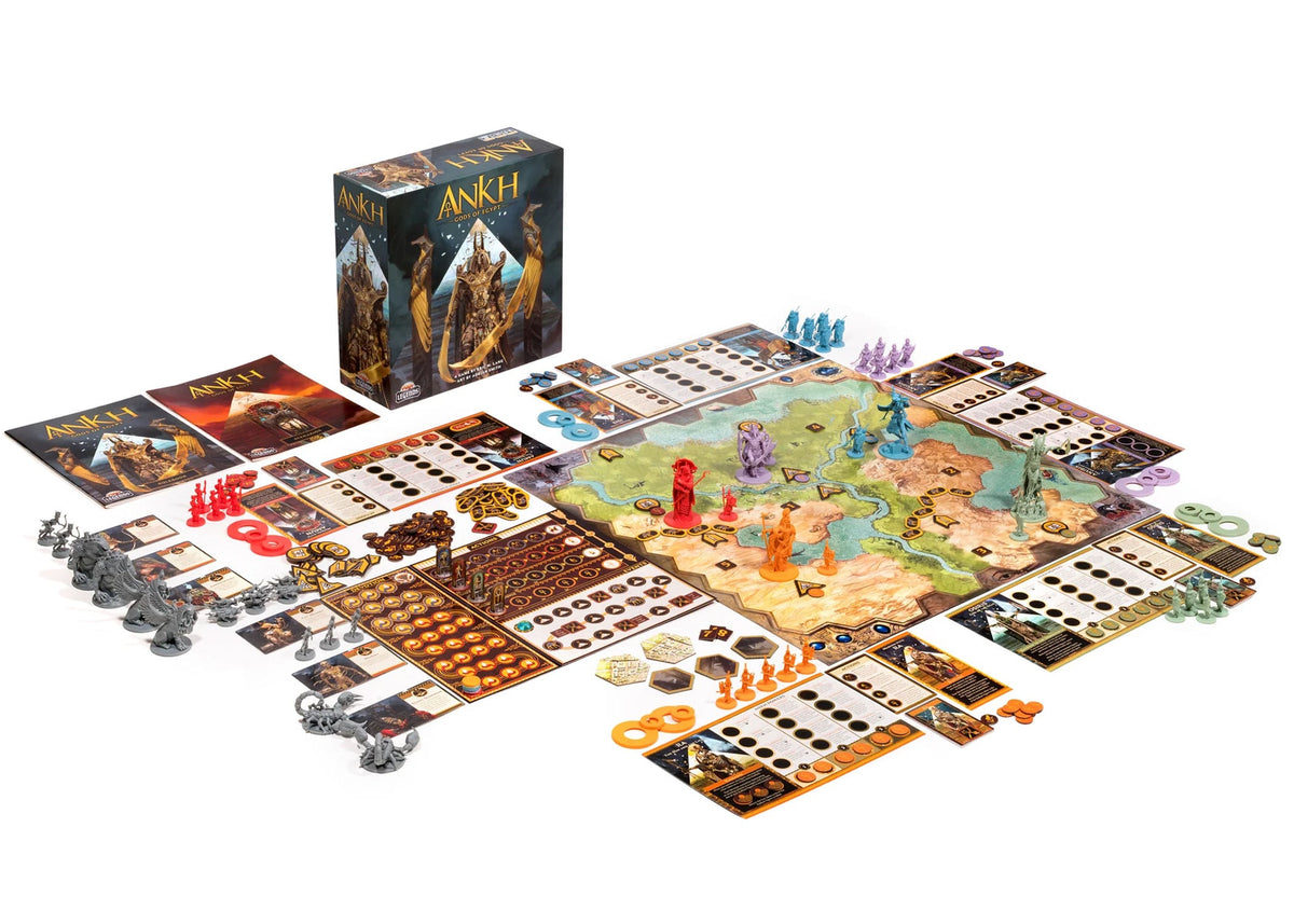 Tycoon Games Ankh: Gods of Egypt 2nd Edition Strategy Board Game - View 4