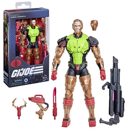 Hasbro G.I. Joe Classified Series #201 Cobra Overkill Action Figure - View 6