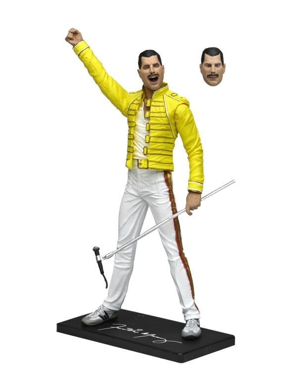 NECA Queen Freddie Mercury (Yellow Jacket) Action Figure - View 10