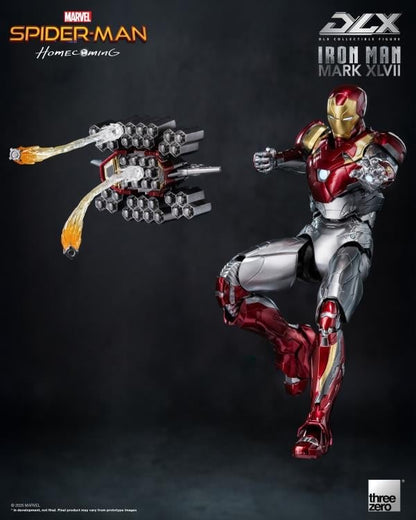 threezero Spider-Man: Homecoming DLX Iron Man Mark 47 1/12 Scale Action Figure - View 11