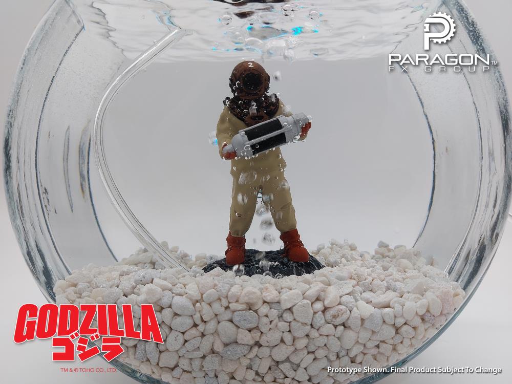 Paragon FX Group Godzilla (1954) Dr. Serizawa Limited Edition Aquarium Bubbler - View 4