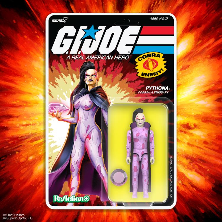 Super7 G.I. Joe ReAction+ Pythona (Movie Ver.) Action Figure - View 7