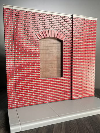 Dio-Bolic Studios Wall XD 1/12 Scale Plastic Diorama 5-Inch