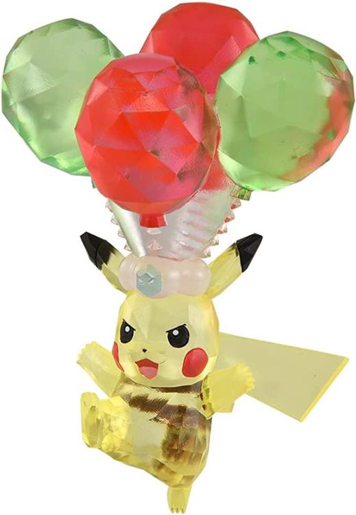 Takara Tomy Pokemon Moncolle Flying Tera Type Pikachu Kyodai Max Plastic Figure - View 3