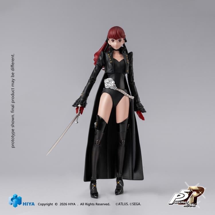Hiya Toys Persona 5 Royal Exquisite Basic Violet Kasumi Yoshizawa 1/12 Scale Action Figure - View 7