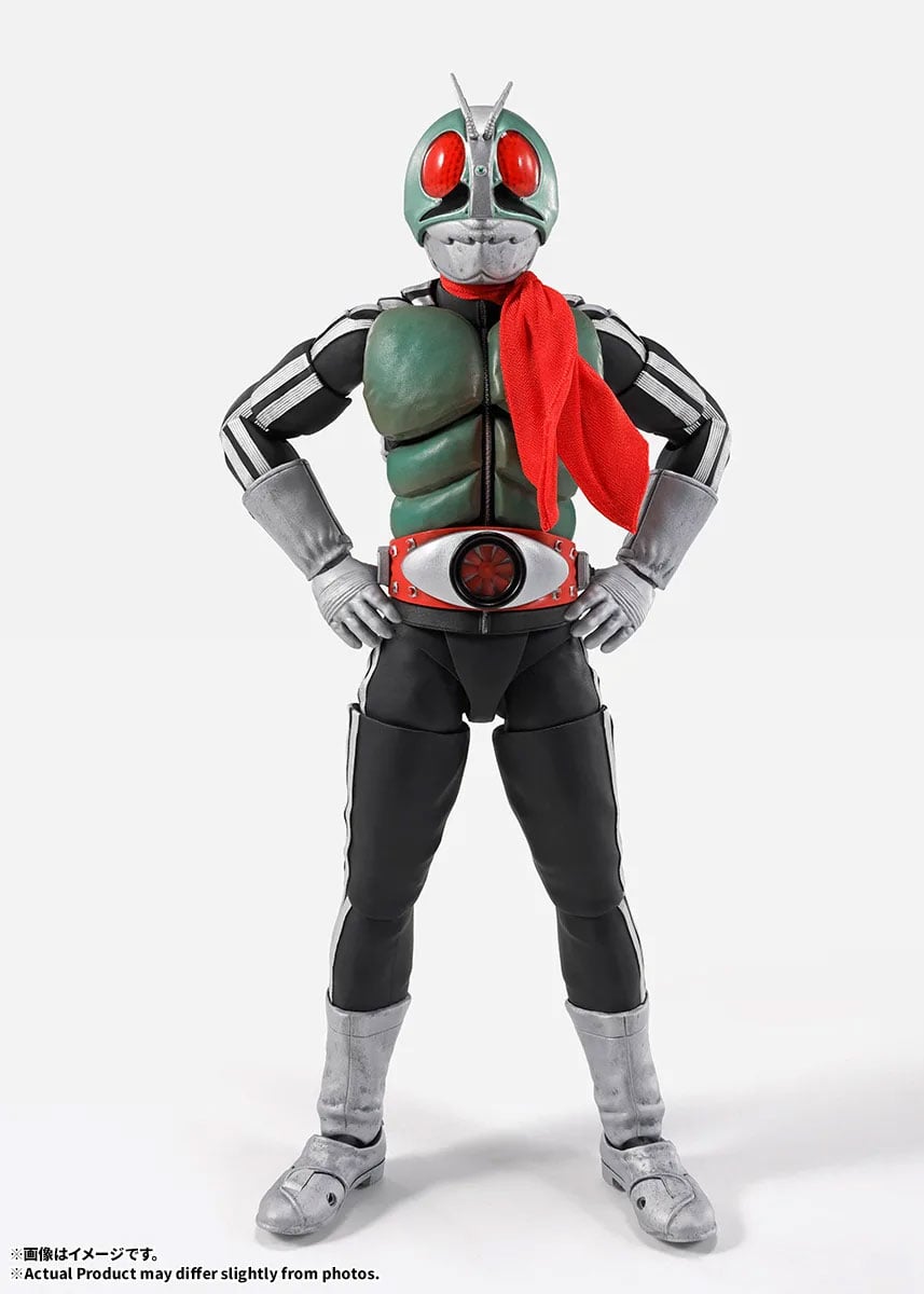 Bandai S.H.Figuarts Shinkocchou Seihou Kamen Rider No.1 Legendary Showa Masked Riders Edition Action Figure - View 6