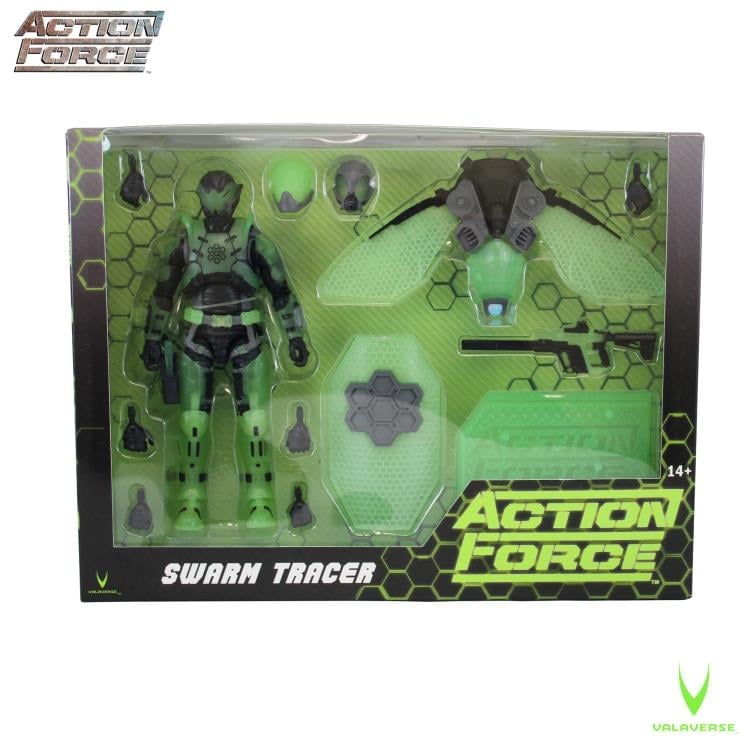 Valaverse Action Force Swarm Tracer Deluxe 1/12 Scale Plastic Figure - View 5
