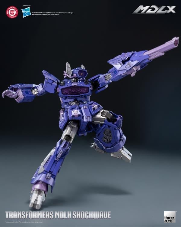 threezero Transformers MDLX Shockwave 7.3-Inch Articulated Action Figure - View 12