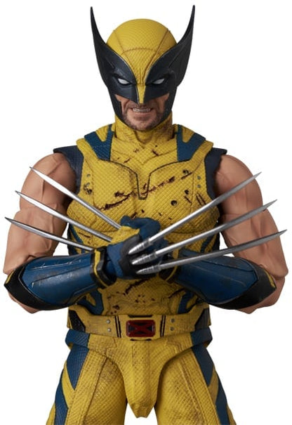 Medicom Toy Marvel Deadpool & Wolverine MAFEX No.291 Wolverine (Damage Ver.) 6-Inch Action Figure - View 8