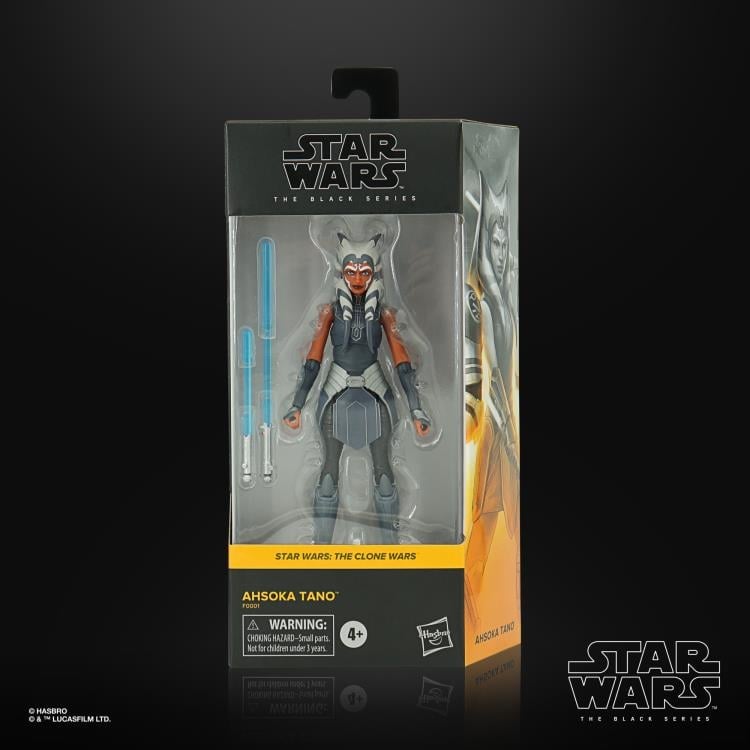 Hasbro Star Wars: The Black Series 6-Inch Ahsoka Tano The Clone Wars Plastic Action Figure - View 8