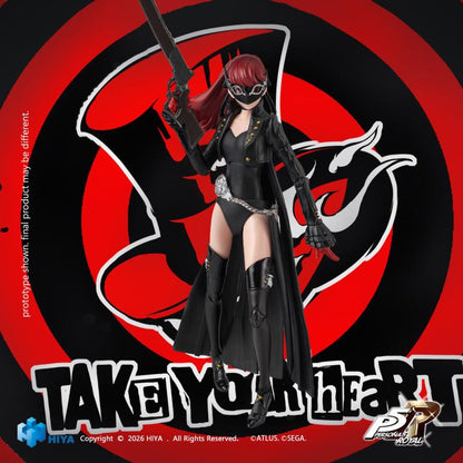 Hiya Toys Persona 5 Royal Exquisite Basic Violet Kasumi Yoshizawa 1/12 Scale Action Figure - View 4