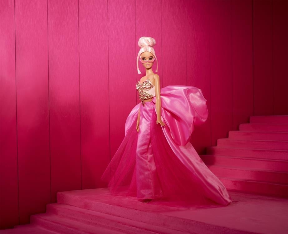 Mattel Barbie Signature Pink Collection Barbie Doll Gold Label Collection - View 3