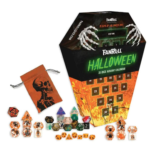FanRoll Dice Goblin 2025 Advent Calendar Dice Set for Tabletop Gaming - View 3