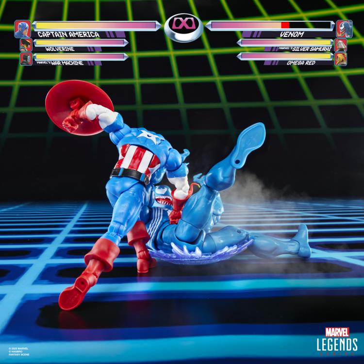 Hasbro Marvel Legends Gamerverse Captain America vs. Venom Action Figure Two-Pack - View 5