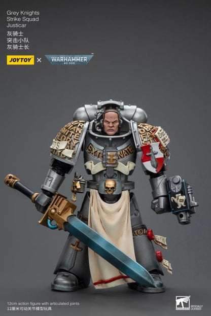 JoyToy Warhammer 40K Grey Knights Strike Squad Justicar 1/18 Scale Action Figure - View 5