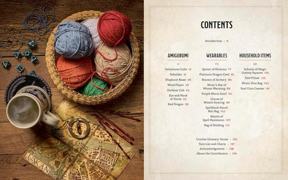 Clarkson Potter Dungeons & Dragons Crochet: A Book of Many Patterns - View 3