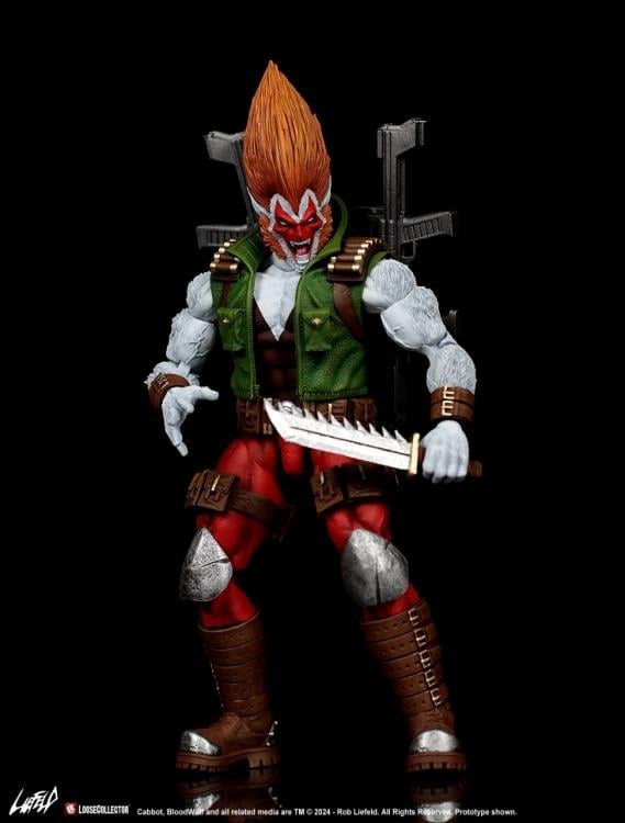 LooseCollector Rob Liefeld's Bloodwulf 1/12 Scale Action Figure - View 4