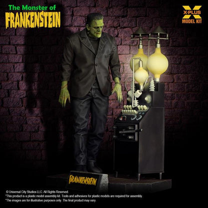 X-Plus Universal Monsters The Monster of Frankenstein 1/8 Scale Model Kit 10-Inch - View 4