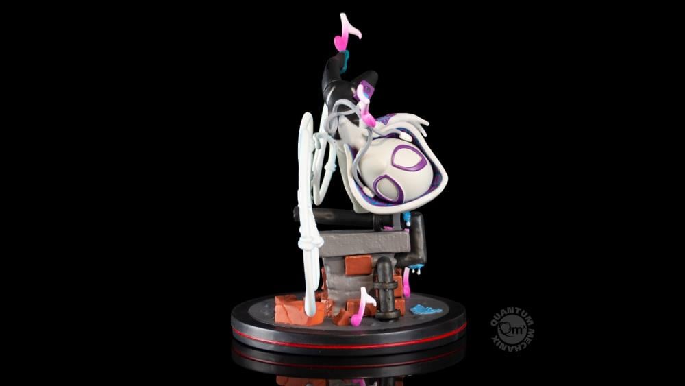 Quantum Mechanix Marvel Q-Fig Elite Ghost-Spider Diorama 4-Inch Statue - View 7
