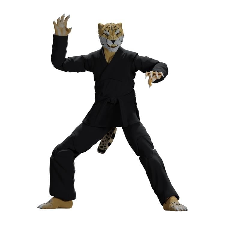 Icon Heroes Zoo Jitsu Fighters Chico the Cheetah Black Gi Action Figure - View 9
