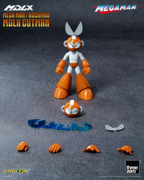 threezero Mega Man MDLX Cut Man 1/12 Scale 4.8-Inch Action Figure - View 13