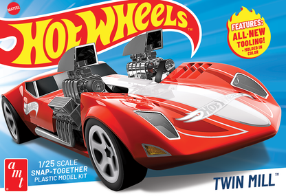 AMT Hot Wheels Twin Mill 1/25 Scale Plastic Model Kit - View 3