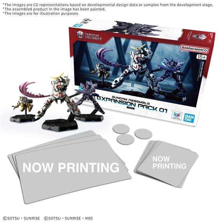 Bandai Gundam Assemble Expansion Pack 01 Board Game - View 4