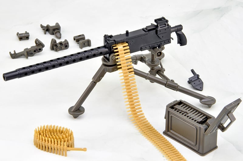 Tomytec Little Armory LD051 Type M1919A4 Heavy Machine Gun 1/12 Scale Accessory Set - View 4