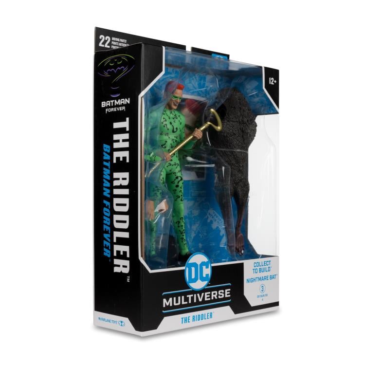 McFarlane Toys DC Multiverse Batman Forever The Riddler Action Figure (Collect to Build: Nightmare Bat) - View 16