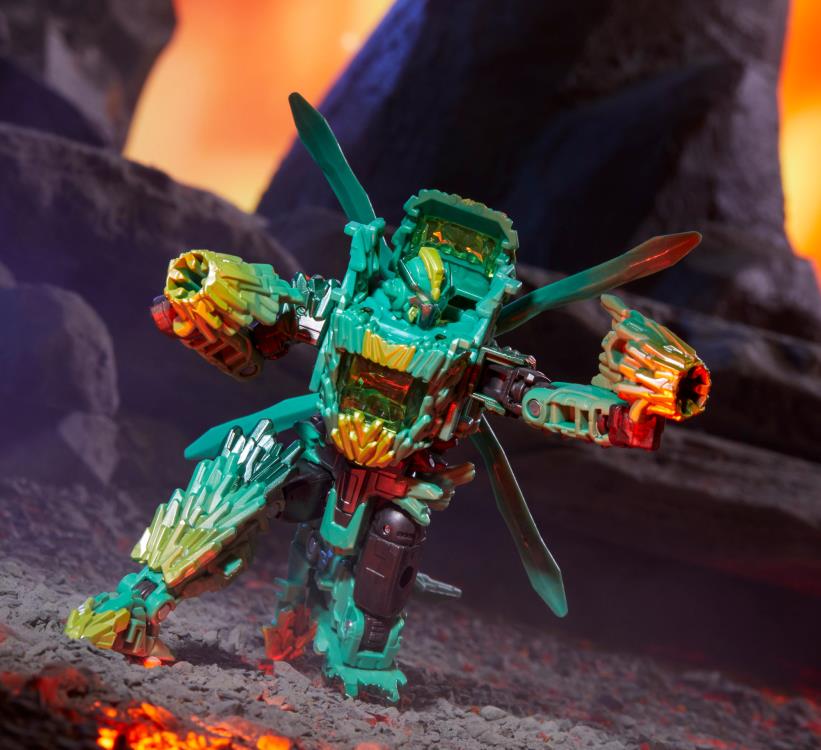 Hasbro Transformers: Legacy United Deluxe Infernac Universe Shard Plastic Action Figure - View 4