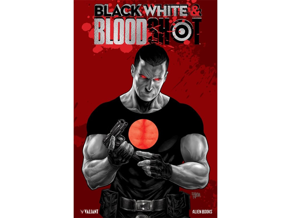 Alien Books Valiant Comics Black, White & Bloodshot Collected Edition - View 2