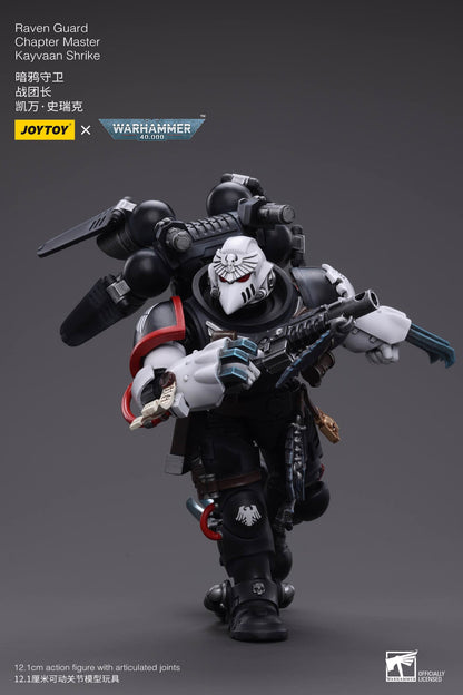 JoyToy Warhammer 40K Raven Guard Chapter Master Kayvaan Shrike 1/18 Scale Action Figure - View 9